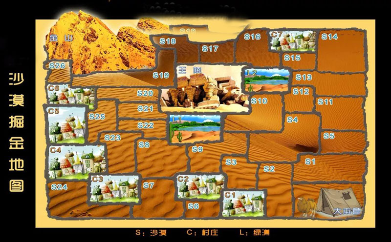 沙漠掘金地图
